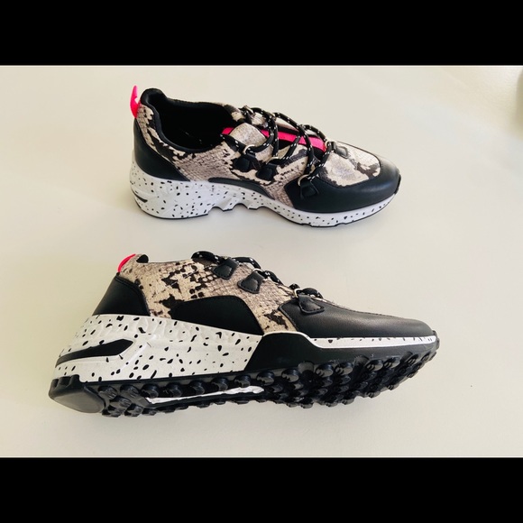 New Steve Madden pitón sneakers size 6.5 USA - Picture 2 of 5